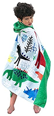 Hooded Children's Towel - Dinosaurs