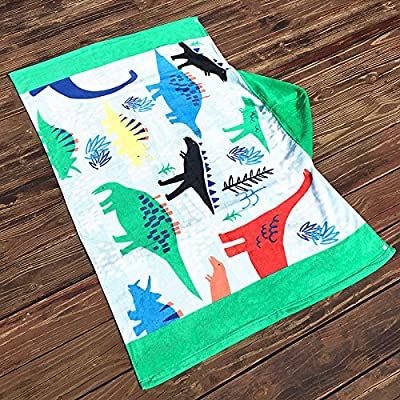 Hooded Children's Towel - Dinosaurs