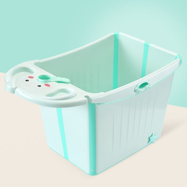 Large Foldable baby tub - Green