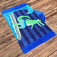 Hooded Children's Towel - Alligator