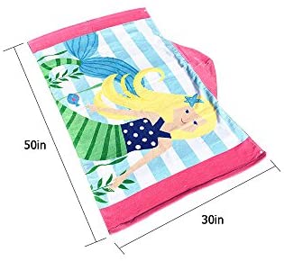 Hooded Children's Towel - Mermaid