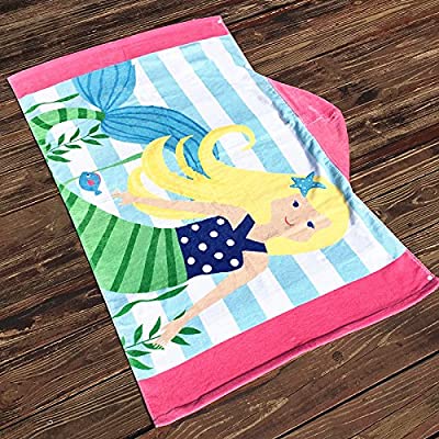 Hooded Children's Towel - Mermaid