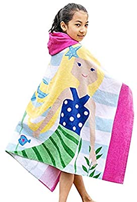 Hooded Children's Towel - Mermaid