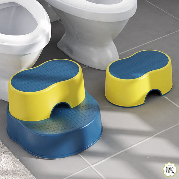 Toddler Step Stool - XL Blue