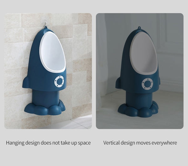 Rocket Urinal - Uranus Slate Gray