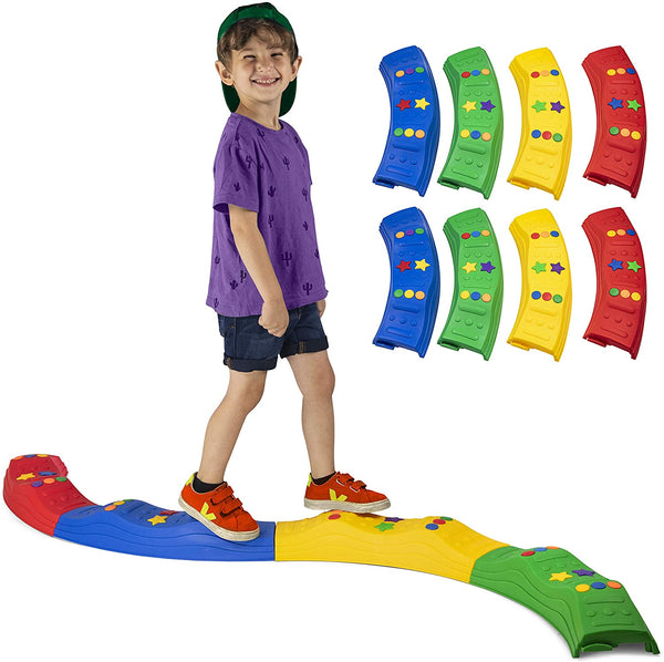 8 pcs Balance Beam