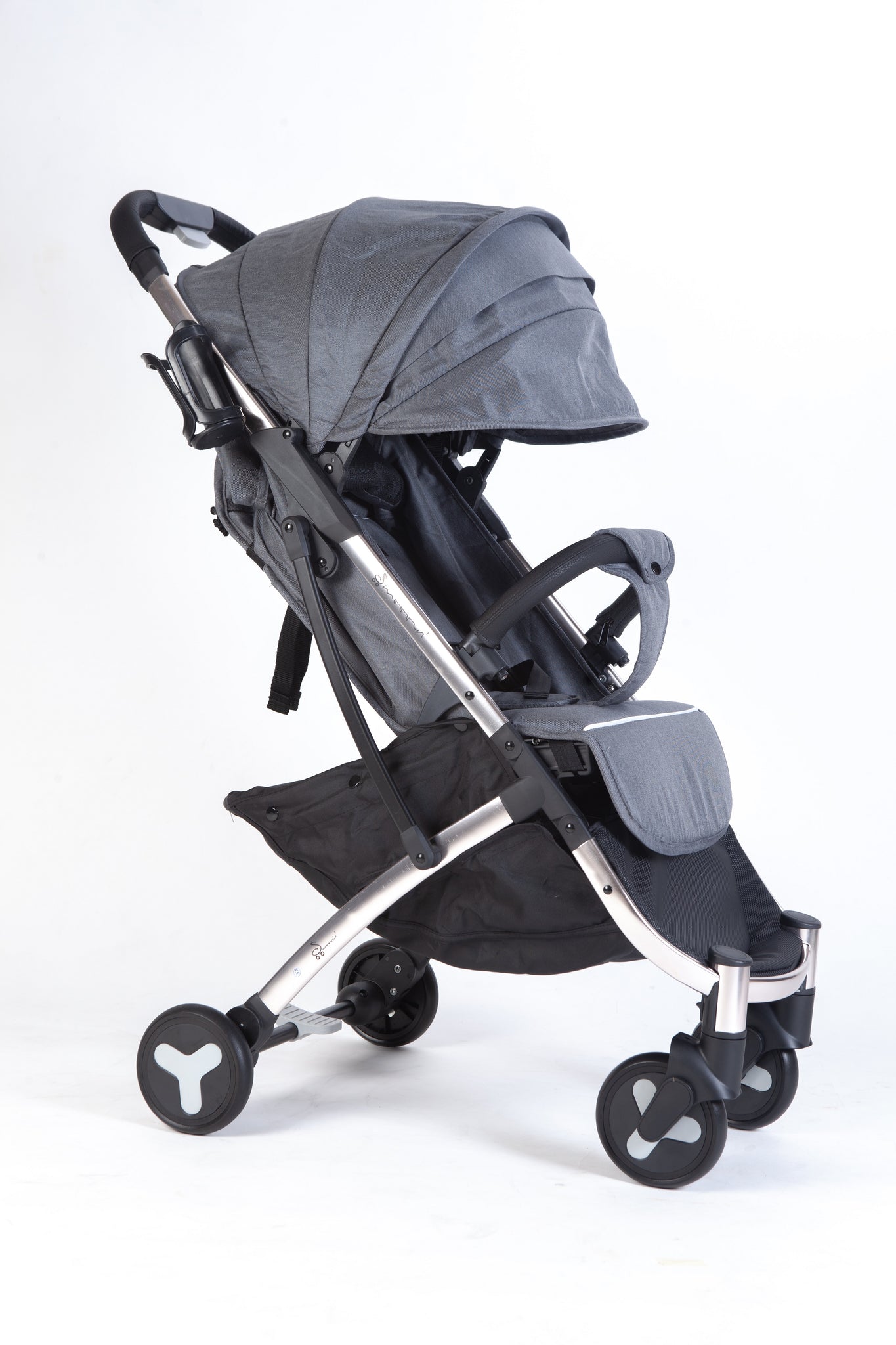 Smoovin Compact Travel Stroller - Charcoal