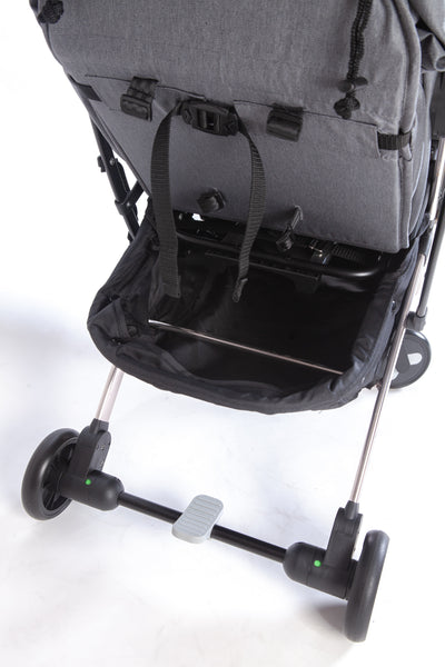 Smoovin Compact Travel Stroller - Charcoal