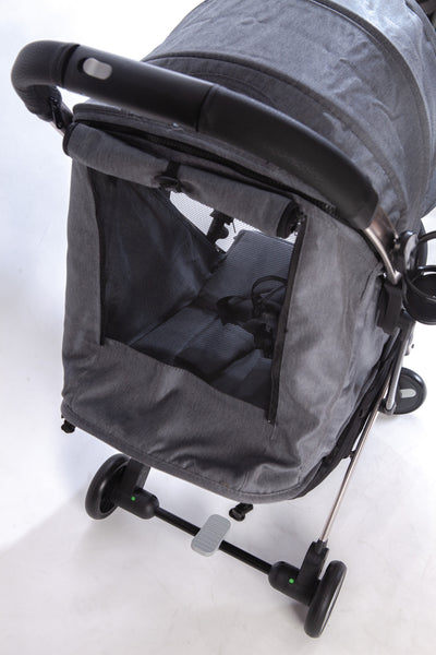 Smoovin Compact Travel Stroller - Charcoal