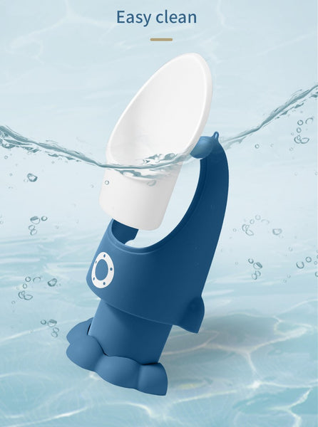 Rocket Urinal - Neptune Blue