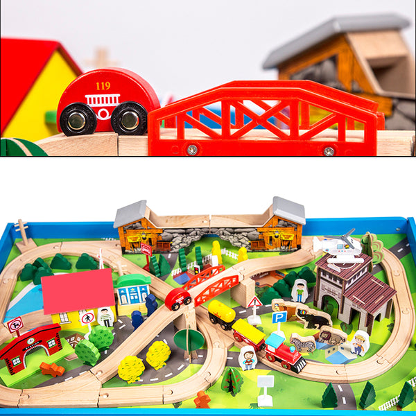 Roam Around Town 108-pc Train Set with Table