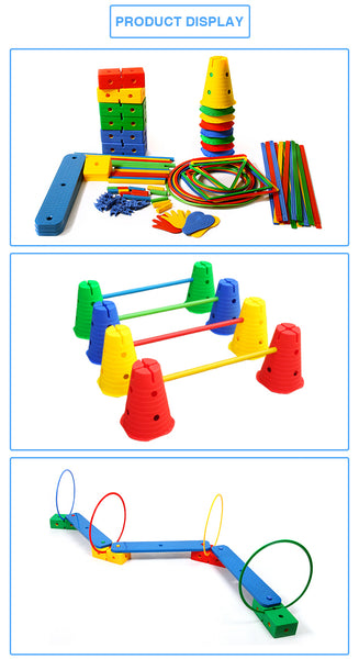 Children's Obstacle Course 120 pcs