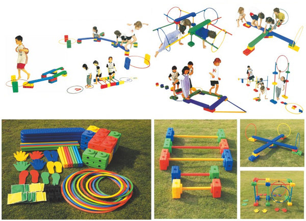 Children's Obstacle Course 120 pcs