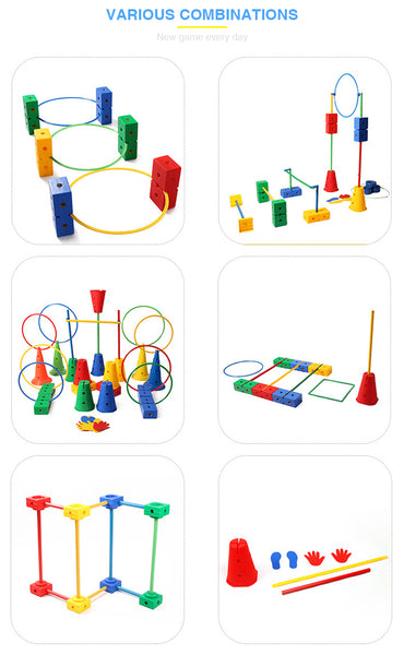 Children's Obstacle Course 114 pcs