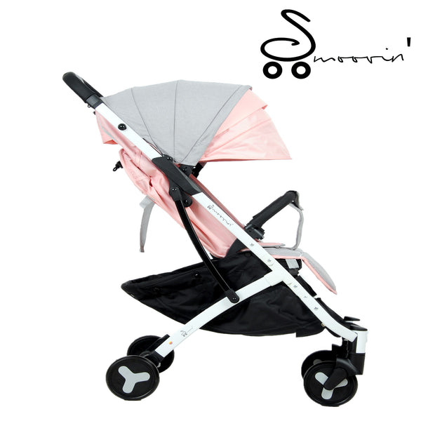 Smoovin Pink Compact Stroller