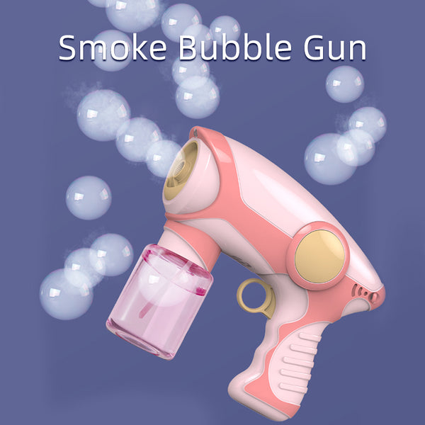 Magic Bubble Smoke Gun - Pink