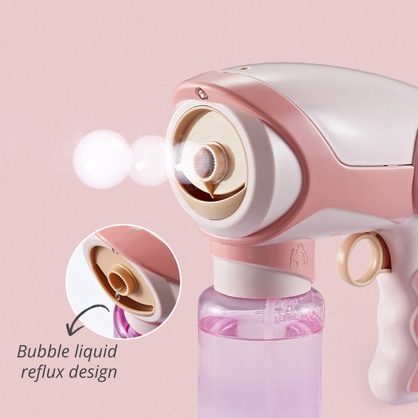 Magic Bubble Smoke Gun - Pink