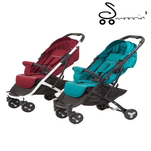 Smoovin Compact Travel Stroller - Red