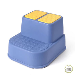 Toddler Step Stool - Blue and Yellow